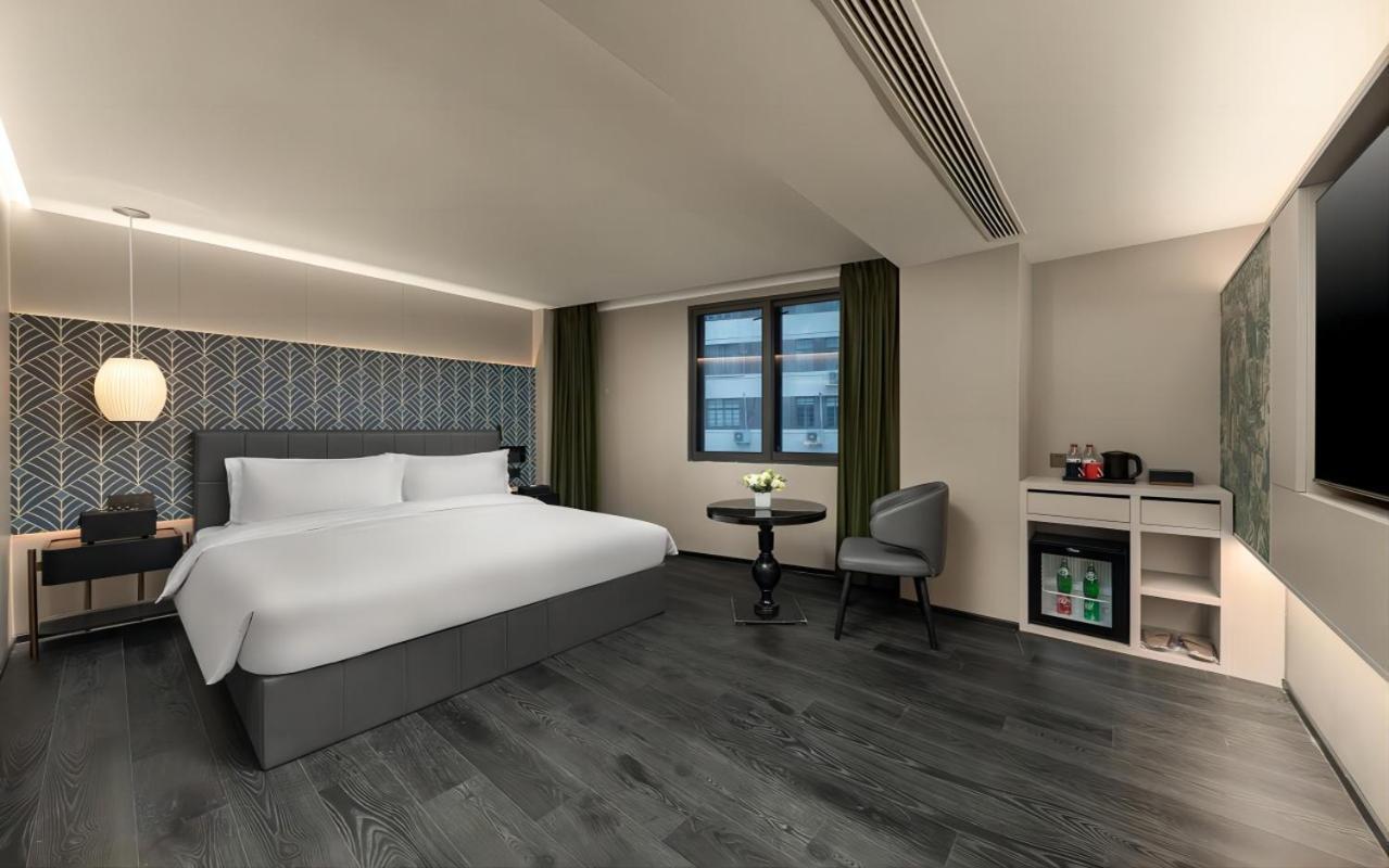 Jinglai Bushe Hotel Bund Nanjing West Road Shanghai Exterior photo