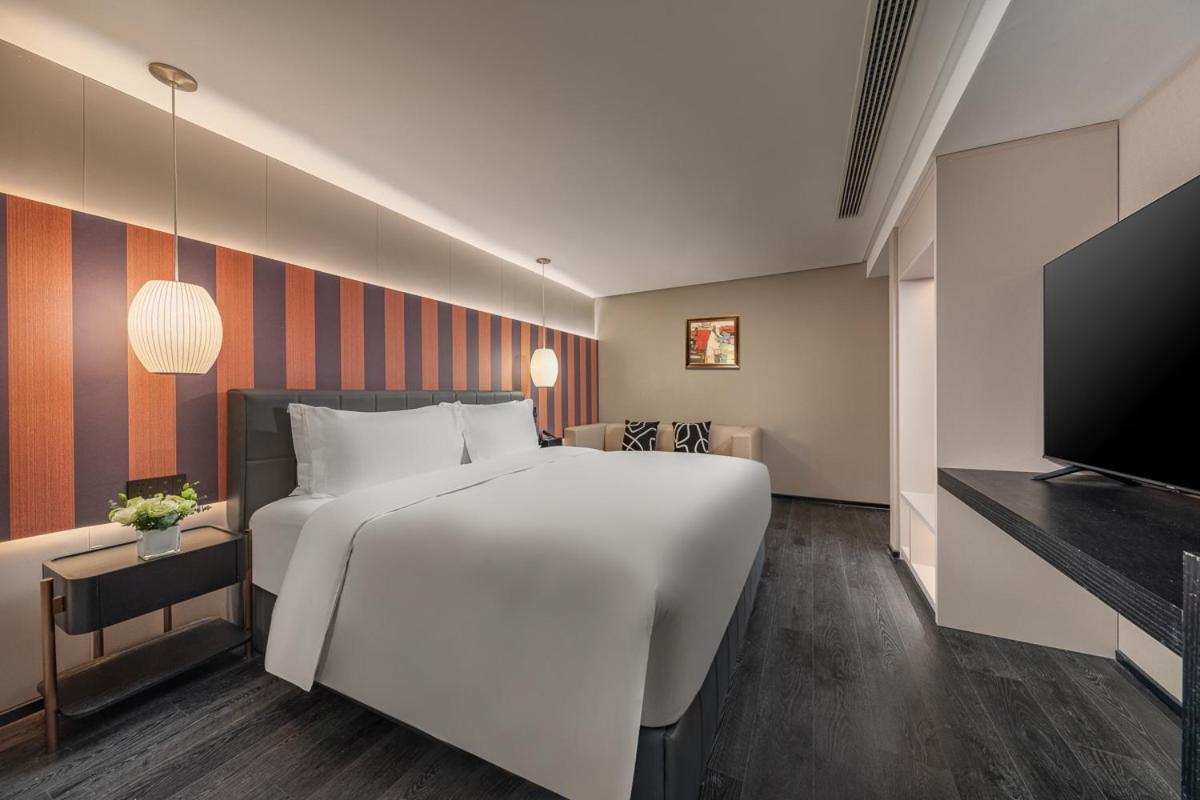 Jinglai Bushe Hotel Bund Nanjing West Road Shanghai Exterior photo